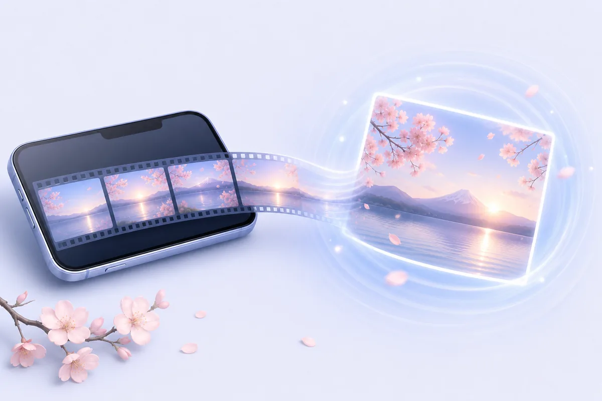 動画をライブフォトに変換する方法（iPhone・無料）